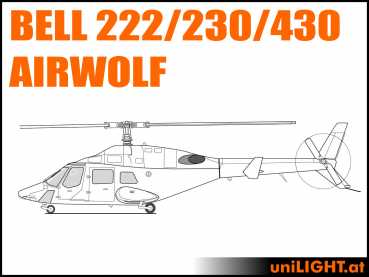 Bundle Bell 430, 1:6, ca. 2.1m rotor diameter