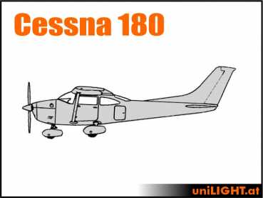 Bundle Cessna 180, 1:3, ca. 3,5m Spannweite