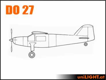 Bundle Dornier DO27, 1:3.5, ca. 3.5m wingspan