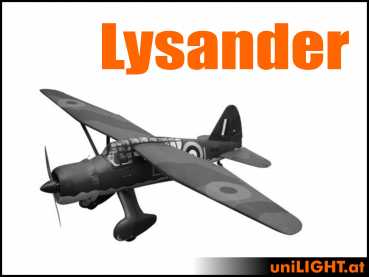 Bundle Westland Lysander, 1:5, ca. 3m Spannweite