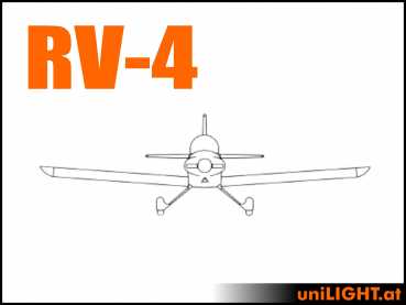 Bundle Van's Aircraft RV-4, 1:2.5, ~3m wingspan