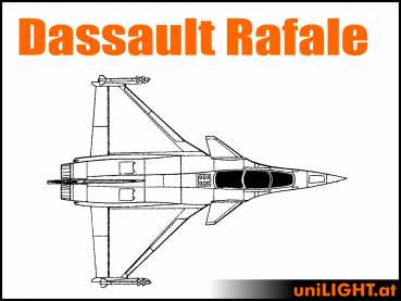 Bundle Dassault Rafale, 1:7, ca. 2.2m length