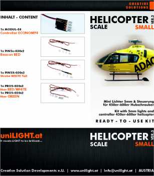 HELISCALE-Small Beleuchtungsset