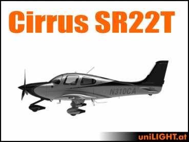 Bundle Cirrus SR22T, 1:6, ca. 2m wingspan