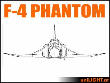 Bundle F4 Phantom, 1:12, ca. 1.5m length