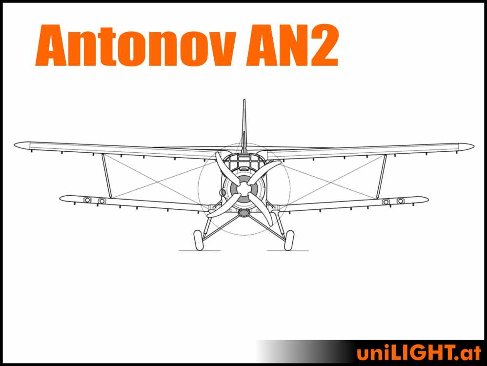 Bundle Antonov AN2, 1:5, ca. 3m Spannweite