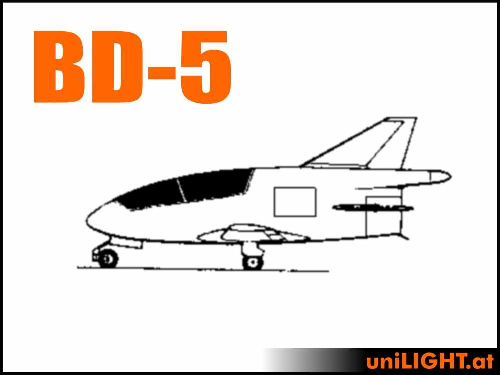 Bundle Bede BD-5, 1:3, ca. 1.5m wingspan