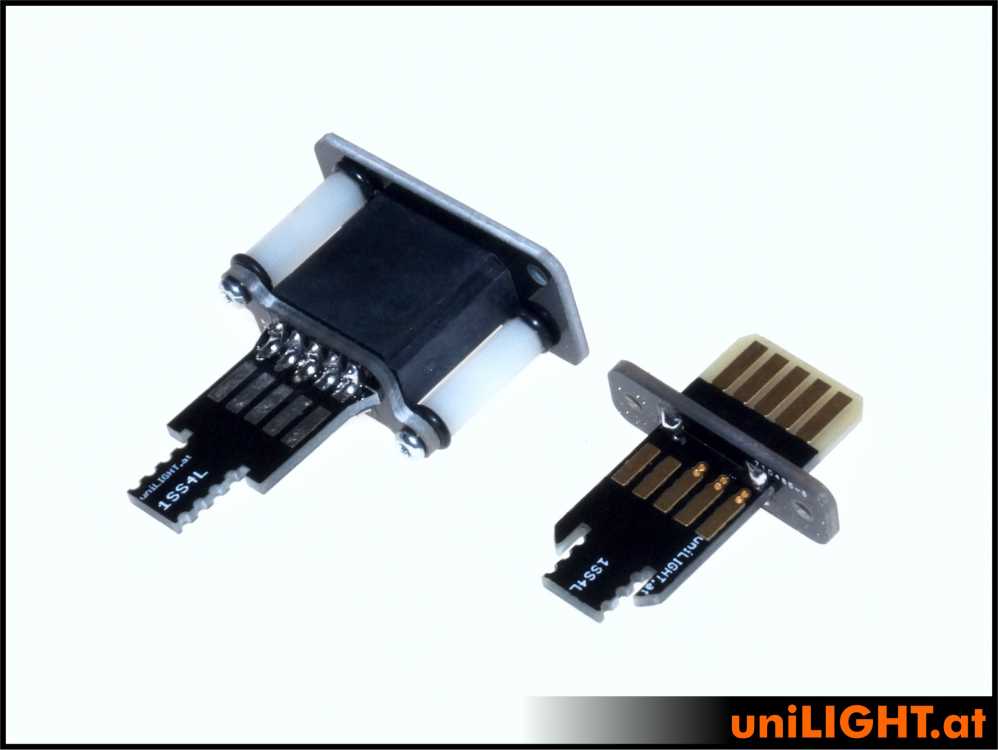 Direct cable connection, 3 primary 4 secondary pins