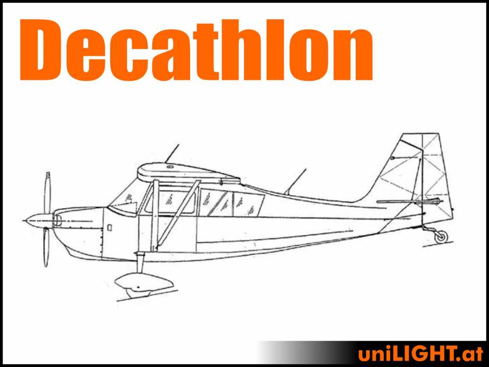 Bundle Decathlon, 1:2.5, ca. 3.8m wingspan