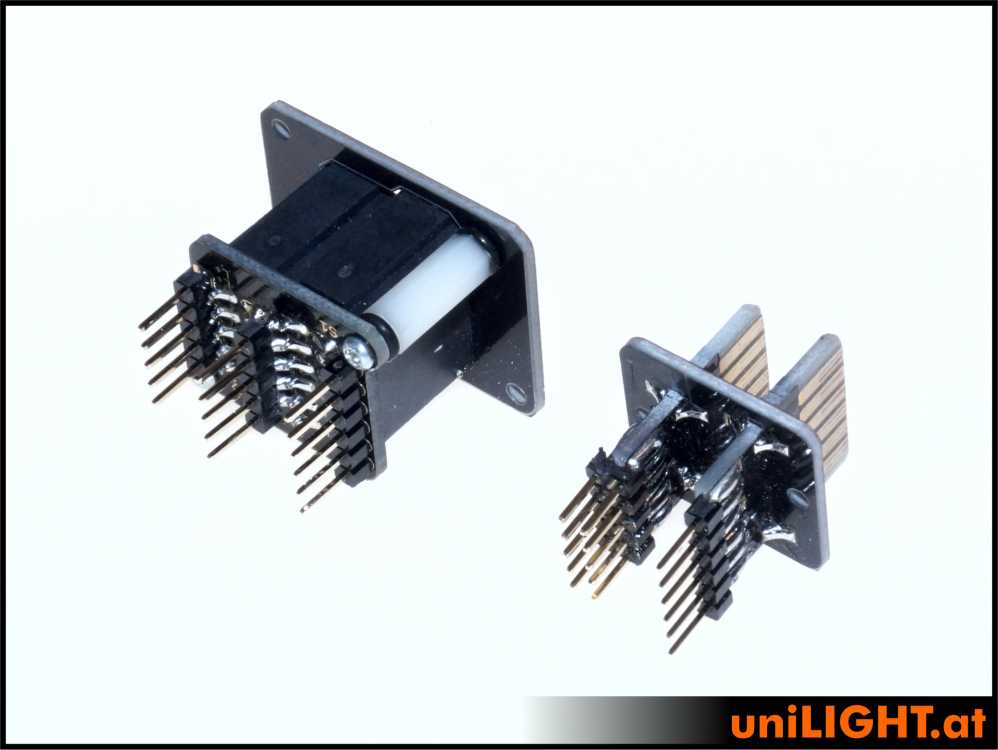 Header cable connection, 6 primary 10 secondary pins