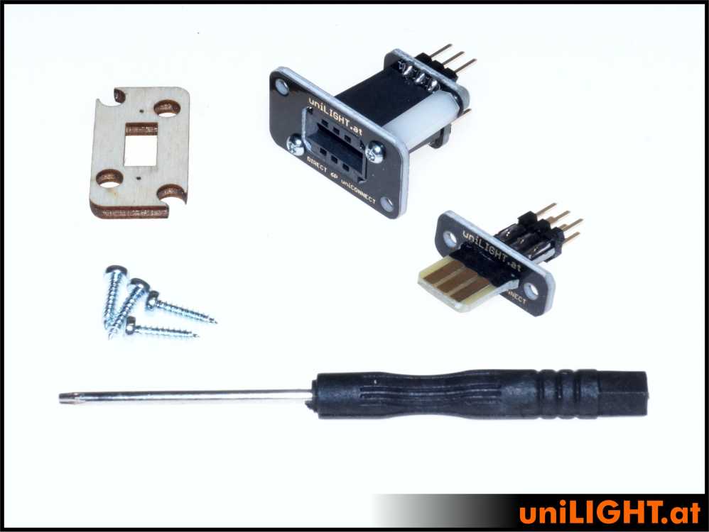 Header cable connection, 6 secondary pins