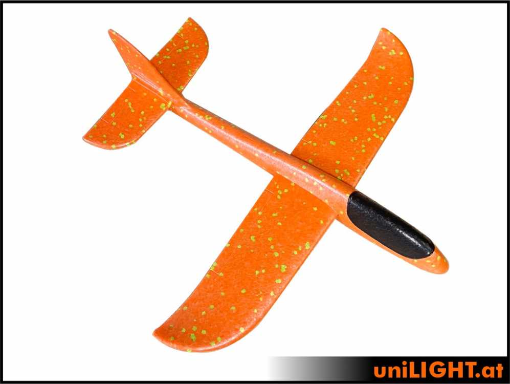 EEP glider orange, 48cm wingspan