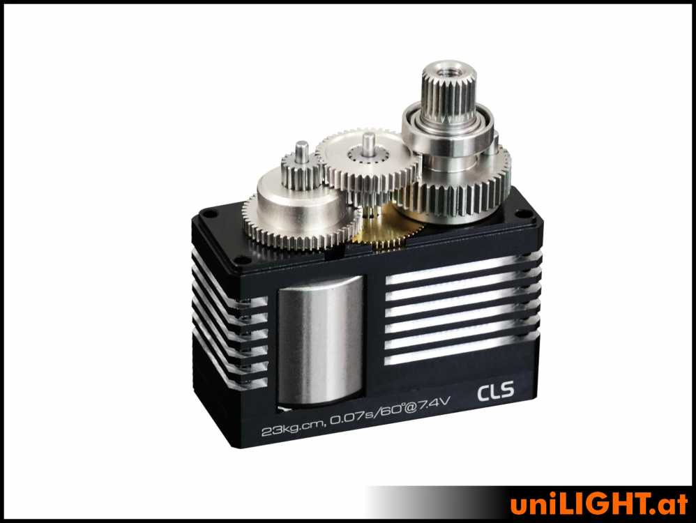 15mm MINI Servo S23M, HV, ALU, MG