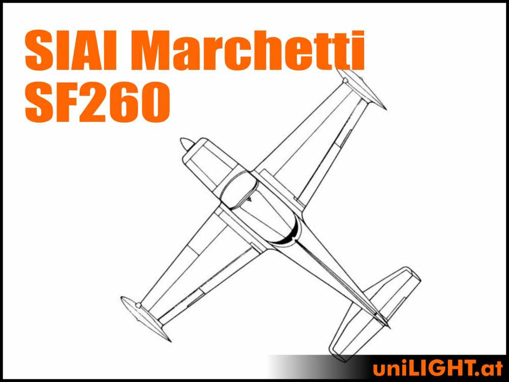 Bundle SIAI Marchetti SF-260, 1:4, ca. 2.1m Spannweite