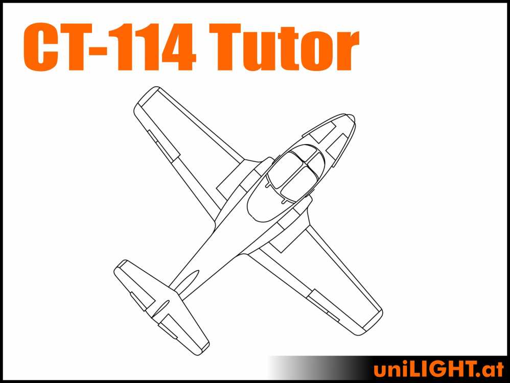 Bundle CT-114 Tutor, 1:4, ca. 2.7m wingspan