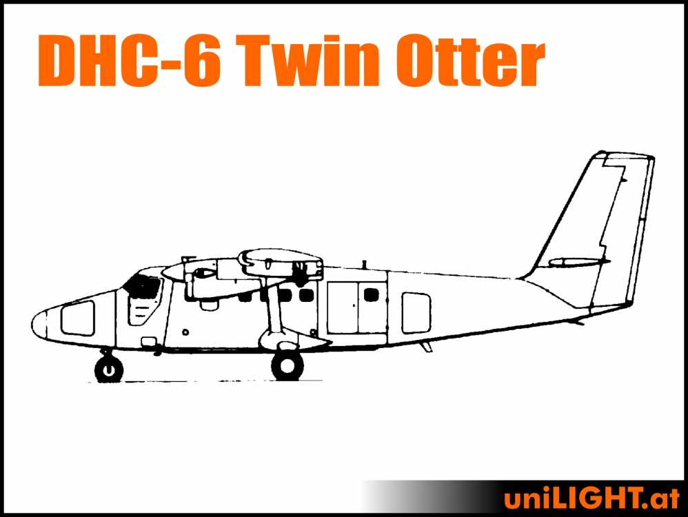 Bundle Twin Otter, 1:7, ~2.9m wingspan