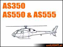 Bundle AS350 (AS550 & AS555), 1:6, ca. 700 rotor diameter