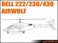 Bundle Bell 430, 1:7, ca. 1.8m rotor diameter