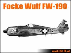 Bundle Focke Wulf FW-190, 1:4, ca. 2.7m Spannweite
