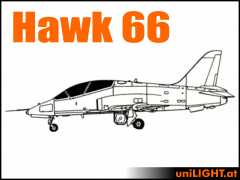 Bundle Hawk 66, 1:7, ~1.5m wingspan