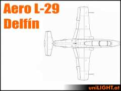 Bundle Aero L-29 Delfín, 1:3, ca. 3m wingspan