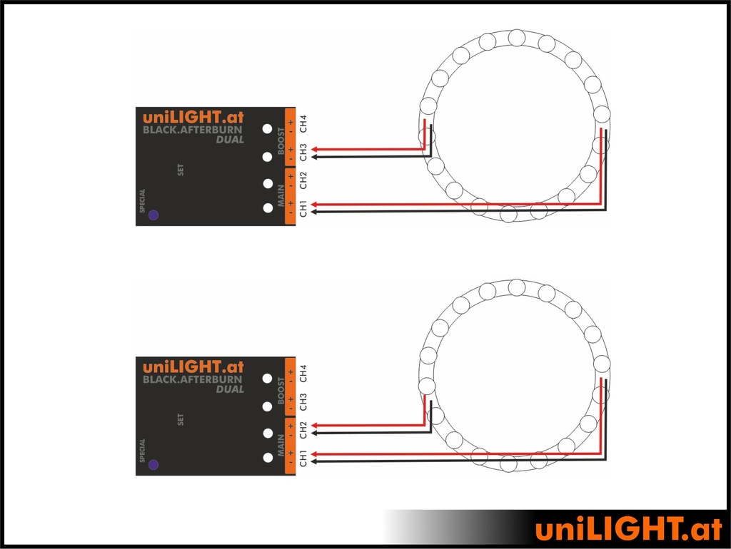 uniLIGHT Nachbrenner AB.2+