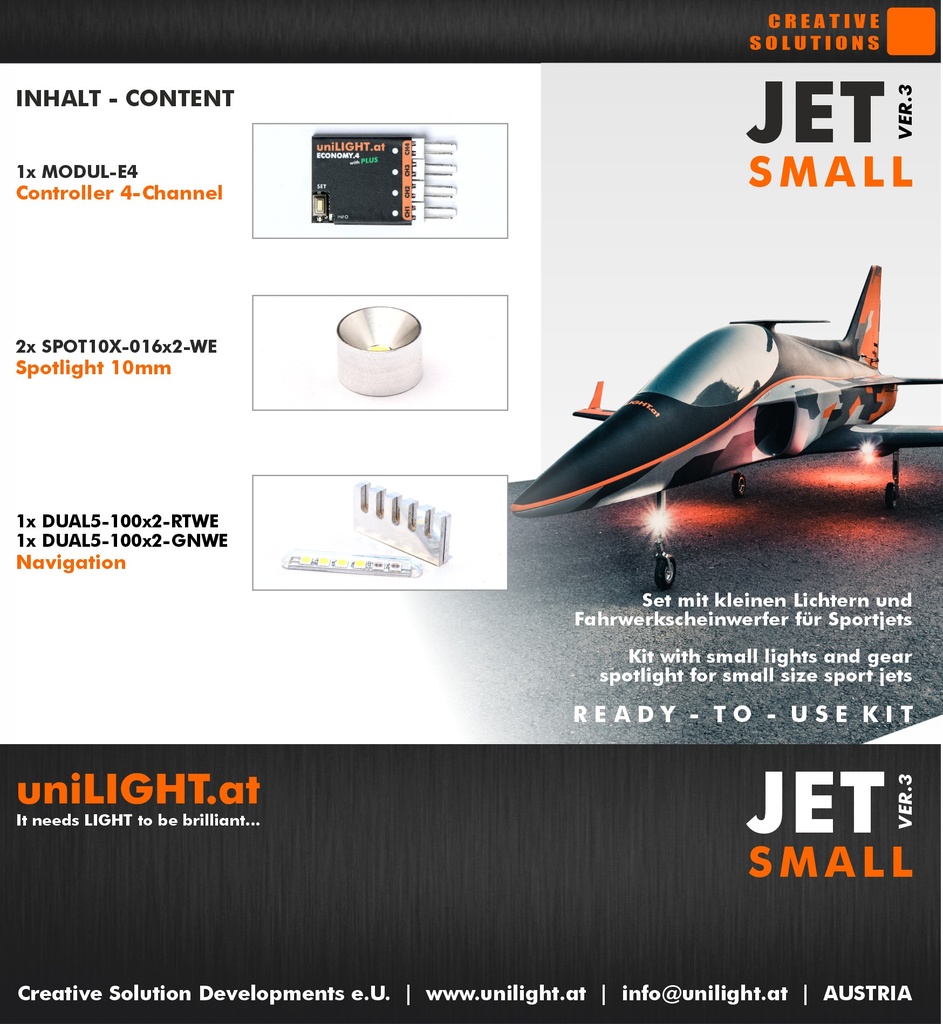 Set for Sport Jets SMALL (1m-1.7m)