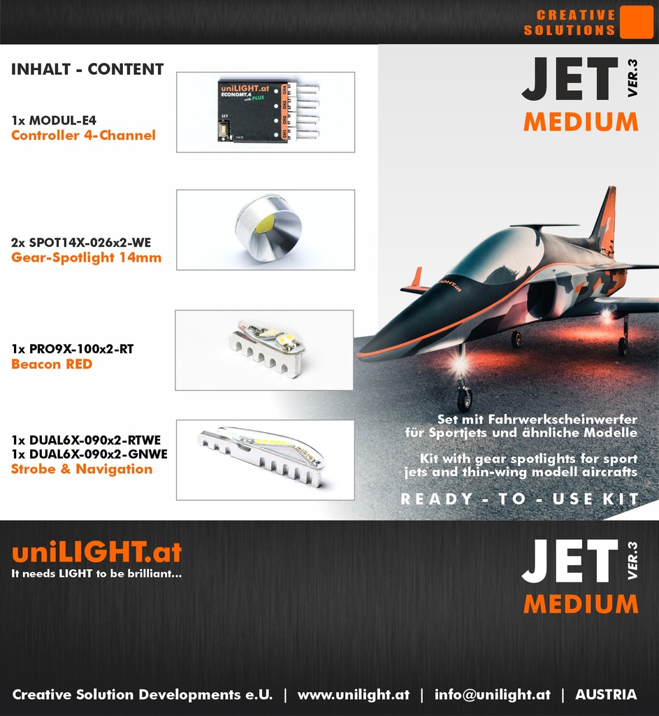 Set for Sport Jets MEDIUM(1.5m-2.2m)