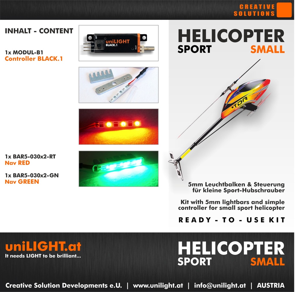 HELISPORT-Small Beleuchtungsset