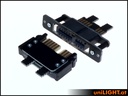 CABLE connector, 6P4S contacts