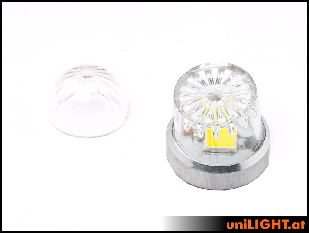 15mm ROUND Navigation Light, 2.5Wx2