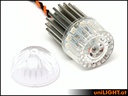 22mm ROUND Power Strobe light, 24Wx2, T-Fuse