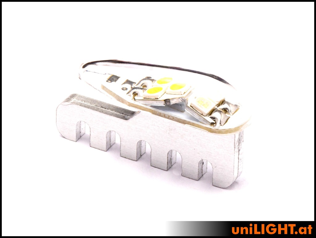 9mm DUAL Navigation Light + Strobe, 6Wx2 - SHORT