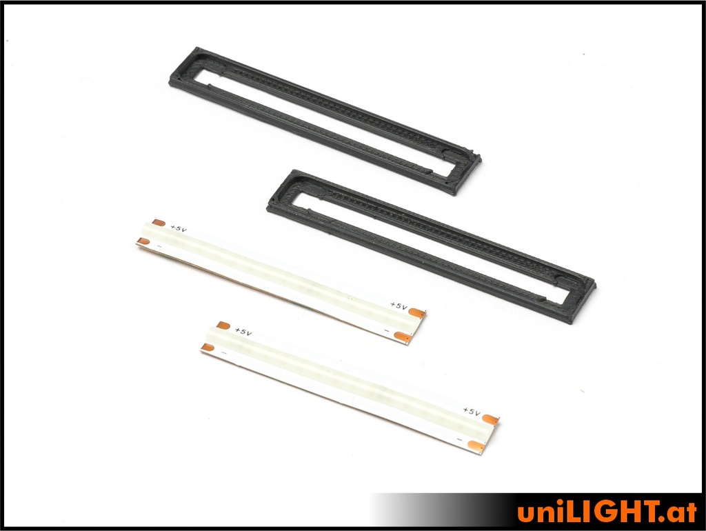 Formation lights 5cm incl. frames, 0.7W