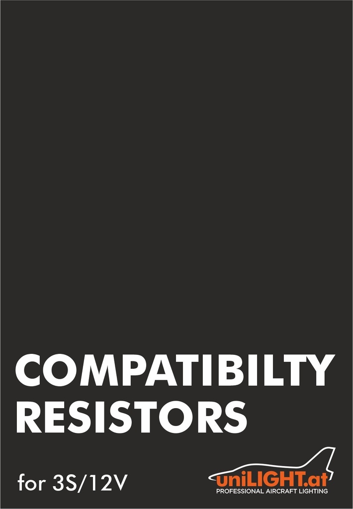 Compatibility resistors for 3S/12V