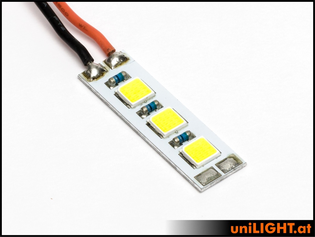 10mm Blitzlicht Modul, 8V/2S, 18Wx3