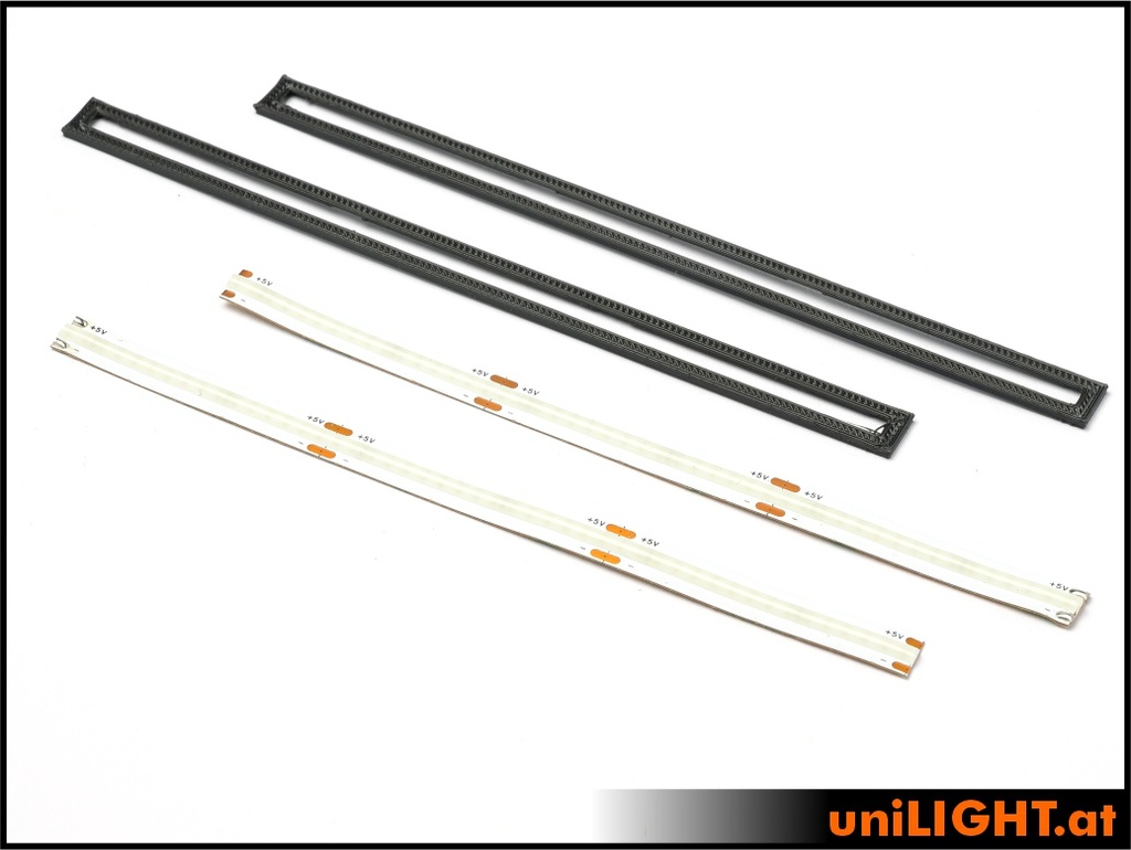 Formationslichter 15cm mit Rahmen, 1.8W