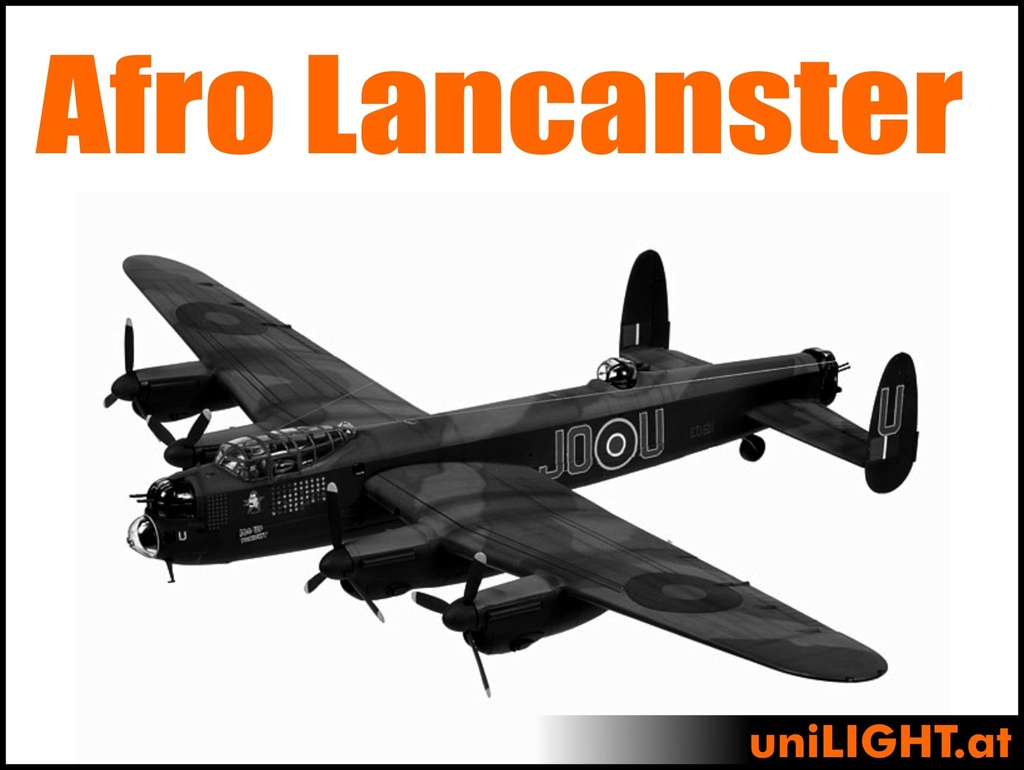 Avro Lancaster Bomber  (1:8, 3.8m, CIVIL/SPORT)