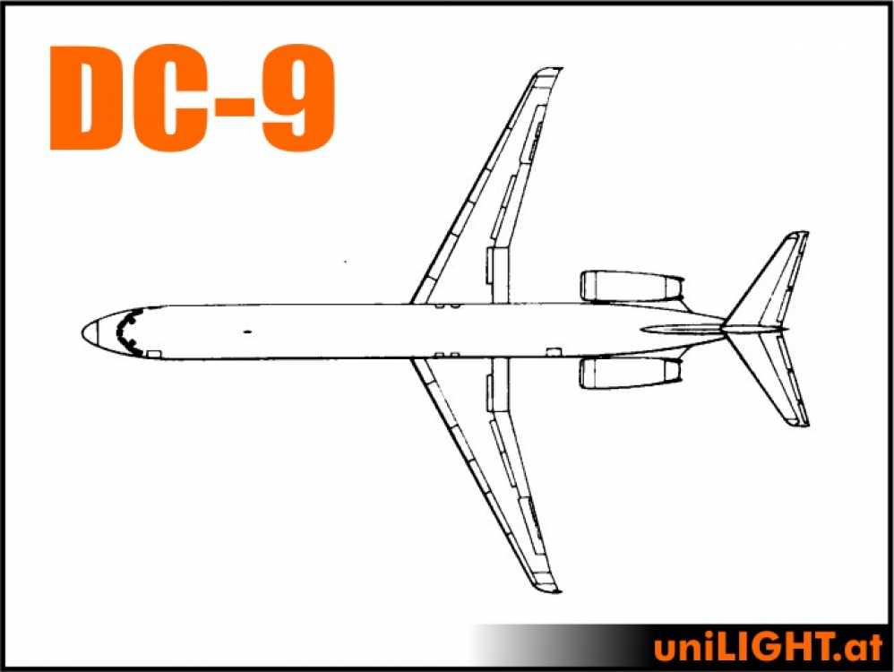 Douglas DC-9 (1:12, 2.4m, PRO)