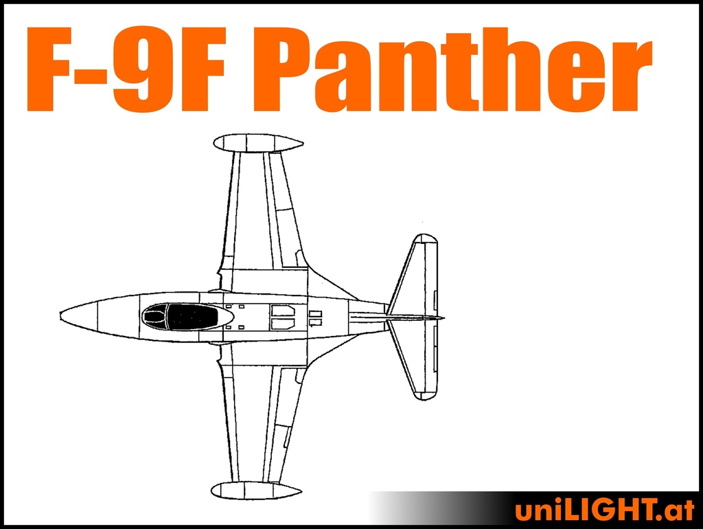 F9F Panther (1:7, 1.7m, PRO)