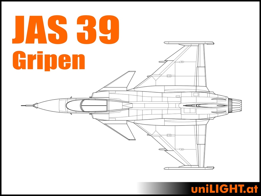 Saab JAS 39 Gripen (1:7, 2m, ENTRY)