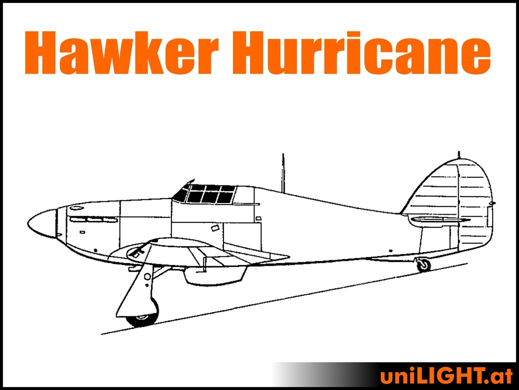 HAWKER Hurricane  (1:7, 1.7m, STANDRD)