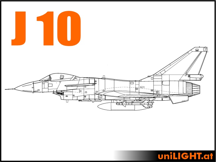 Chengdu J-10 (1:6, 2.7m, ENTRY)