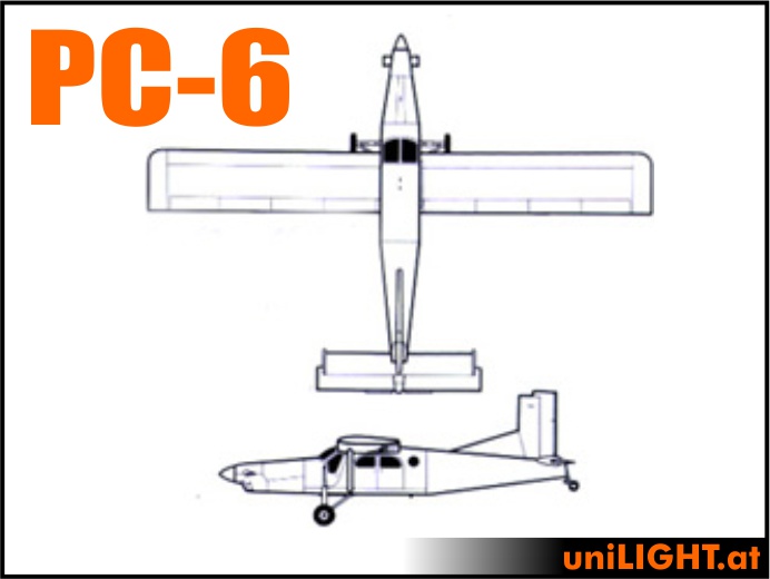 Pilatus PC-6 Porter (1:6, 2.7m, ECONOMY)