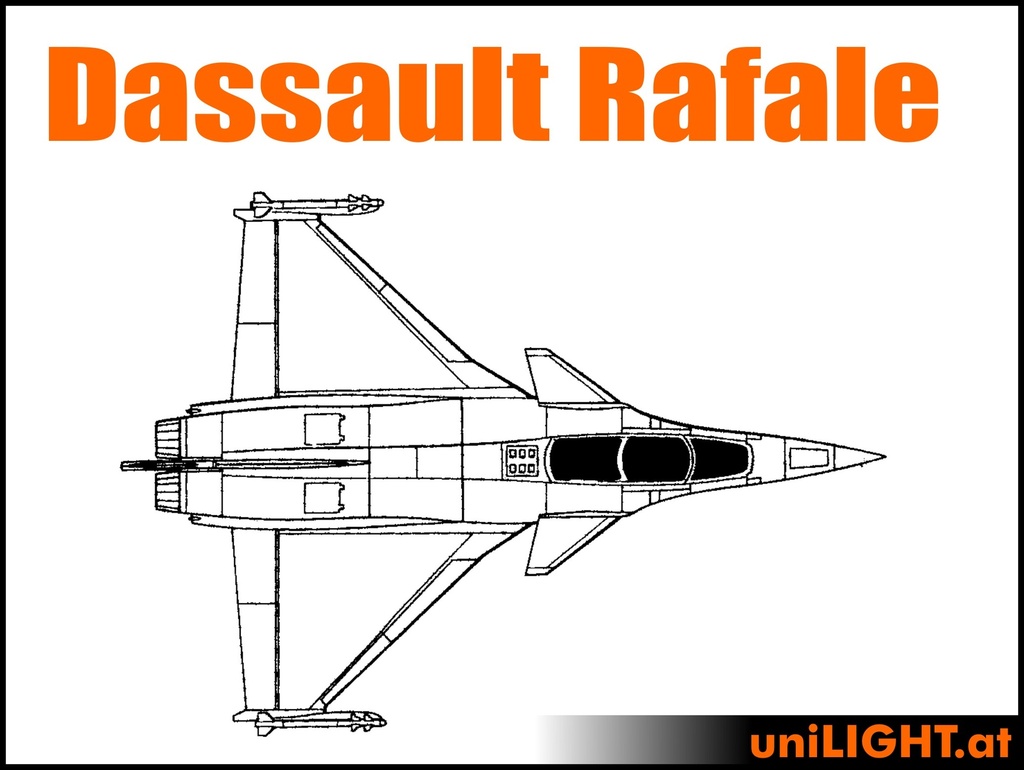 Dassault Rafale (1:8, 1.9m, ENTRY)