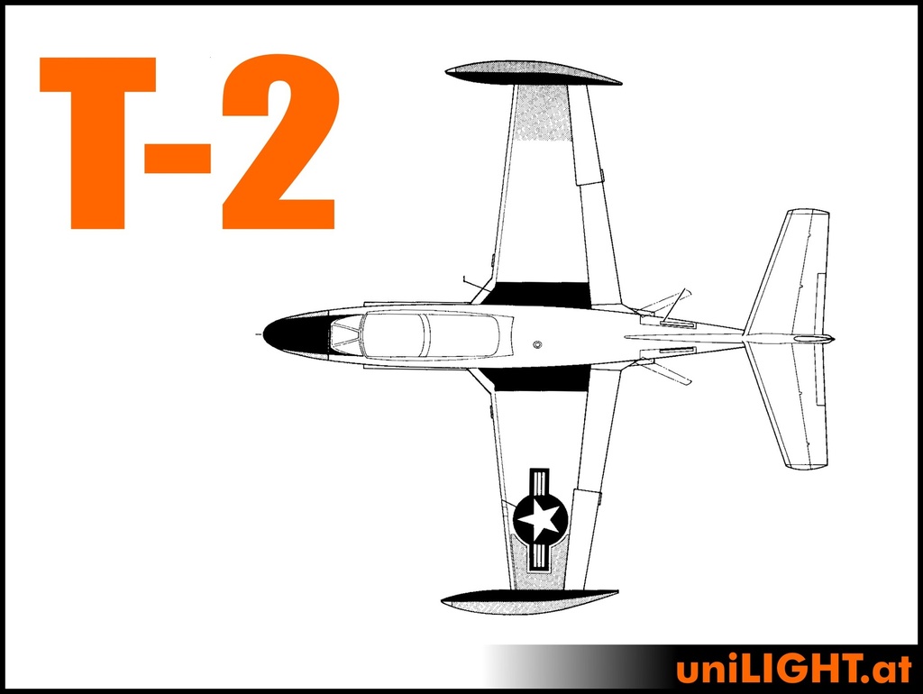 North American T-2 Buckeye (1:4.5, 2.7m, CIVIL/SPORT)