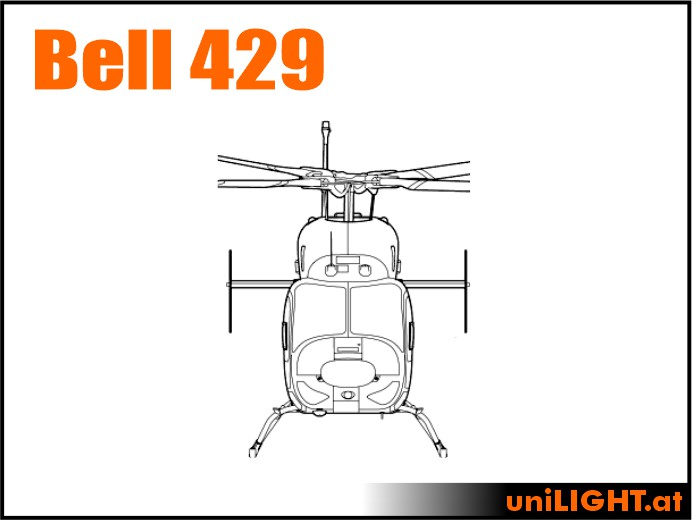 Bell 429 (1:7, 1.8m, BASIC)