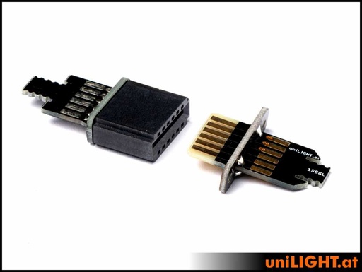 LITE connector, 3P6S contacts