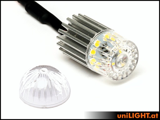 19mm ROUND strobe light, 20Wx2, T-Fuse