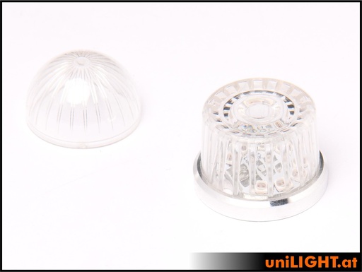 24mm ROUND Strobe light, 20Wx2, SHORT